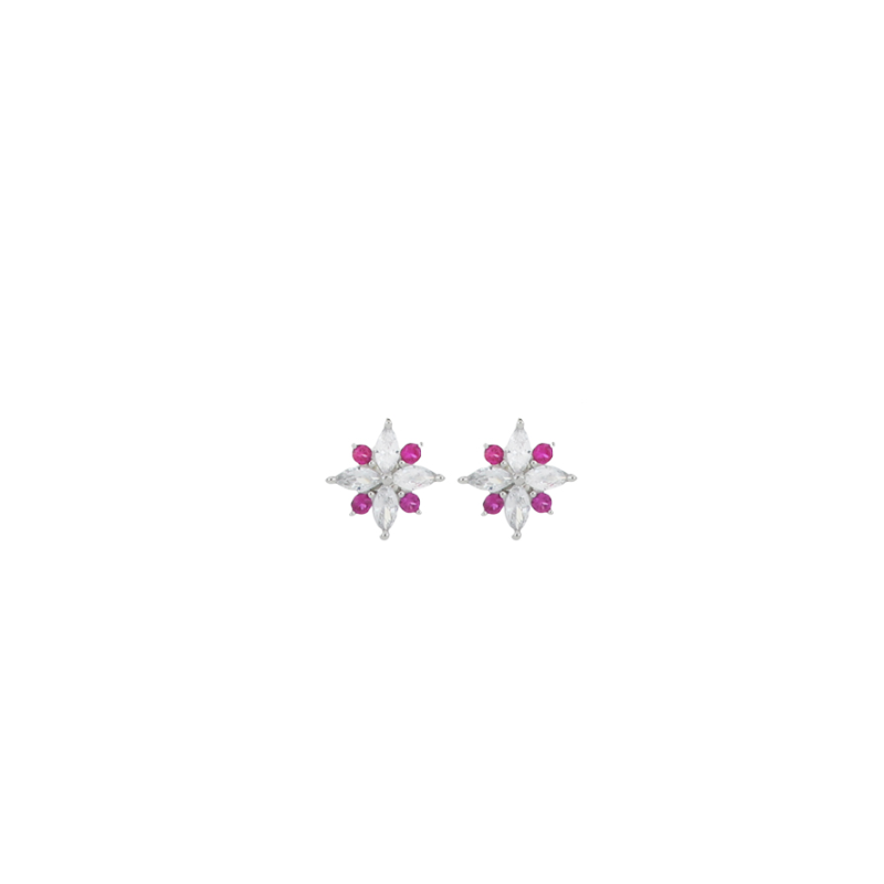 25073645 ORECCHINI CUORI MILANO collezione Moscova Mini Orecchini Artic Flower