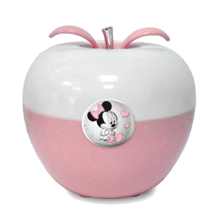 Luce di compagnia per bimbo Minnie Mouse sagoma mela D327