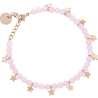 LJ1728 bracciale argento donna gioielli Liu.jo perle rosa